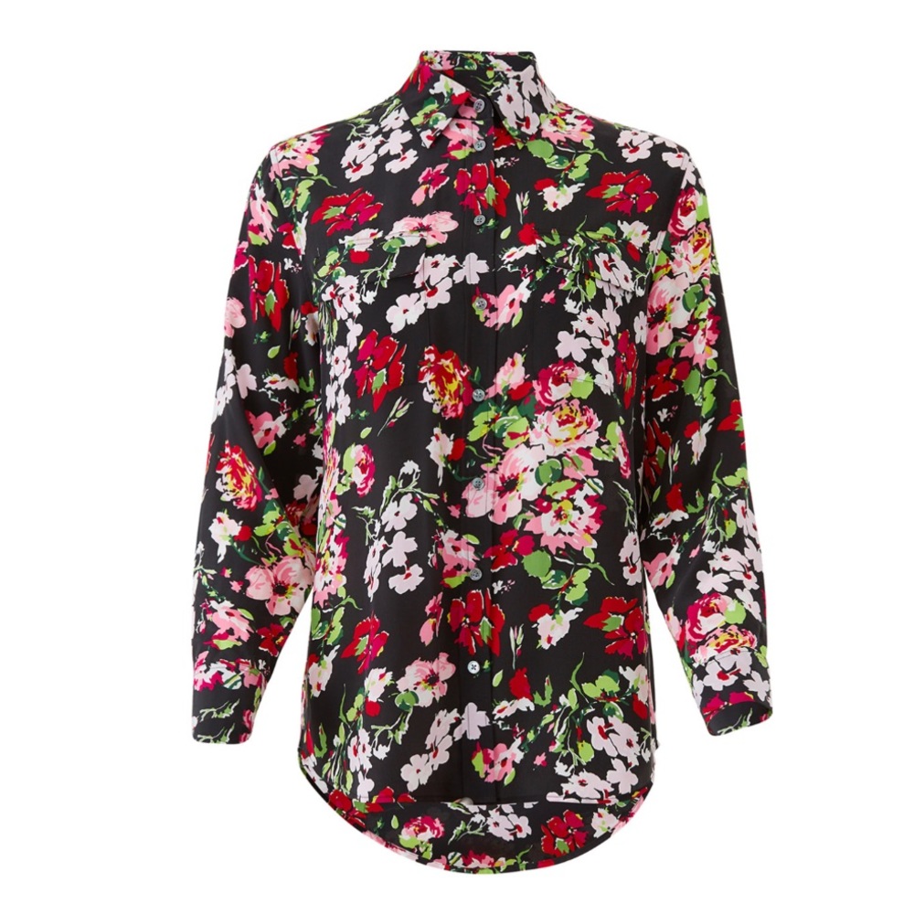 Equipment Floral Signature Button Down